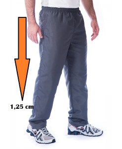 calça tactel masculina com ziper na barra